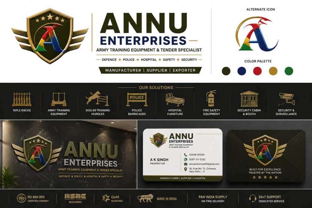 ANNU ENTERPRISER-Army Training Equipment,Hospital Furniture,Police & Defence Equipment Manufacturer in India